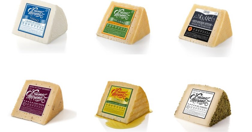 cestas de quesos manchegos
