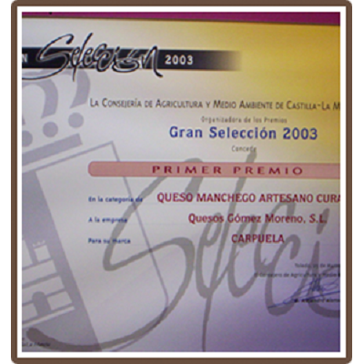 Primer Premio Gran Selección 2003